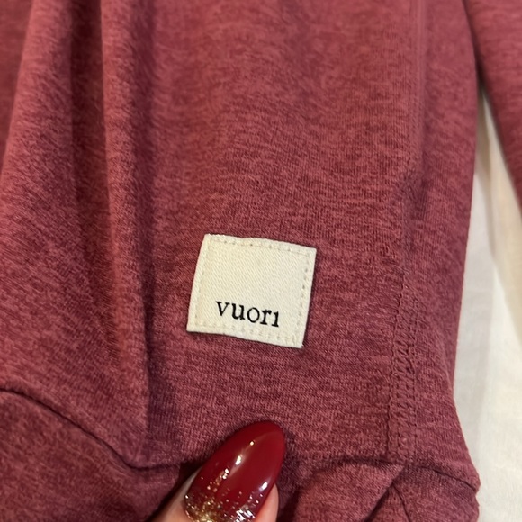 Vuori Halo Essential Hoodie Purple Small - Picture 2 of 3